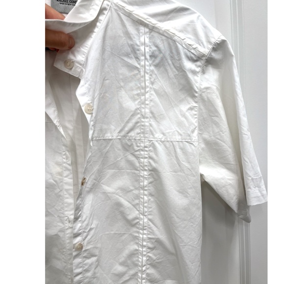 RACHEL COMEY-Cotton Poplin Button Up (Size Small) - Picture 4 of 12